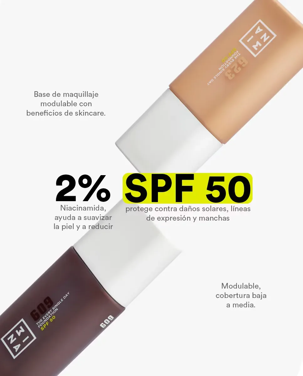 Тональная основа The Every Single Day Foundation SPF50 3Ina, 625 — фото 4