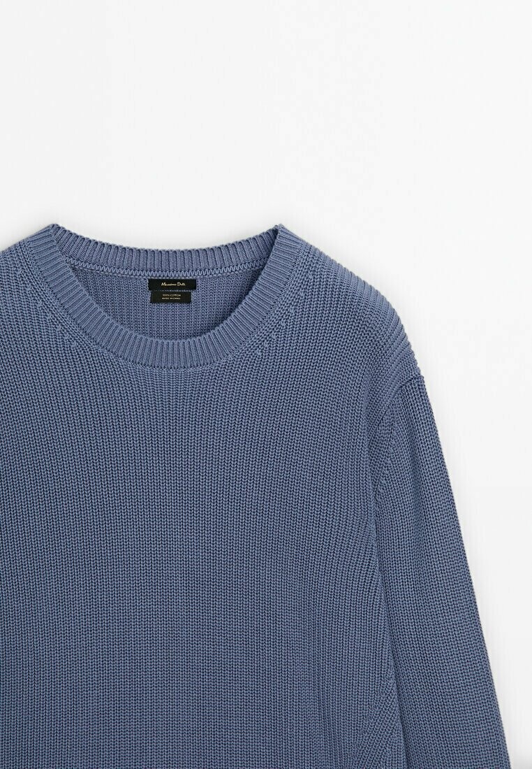 

Джемпер CREW NECK Massimo Dutti, синий