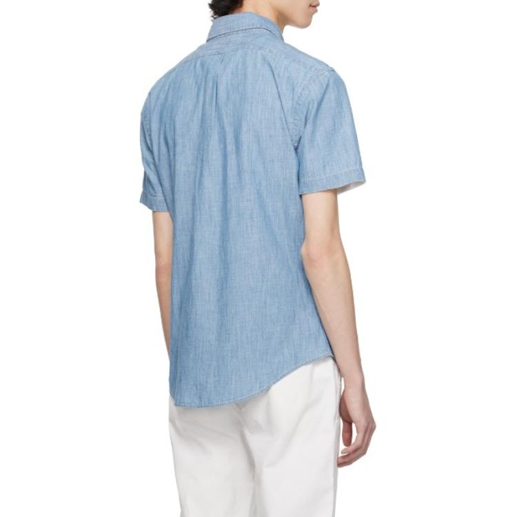 Polo Ralph Lauren Рубашка мужская Medium Indigo — фото 4
