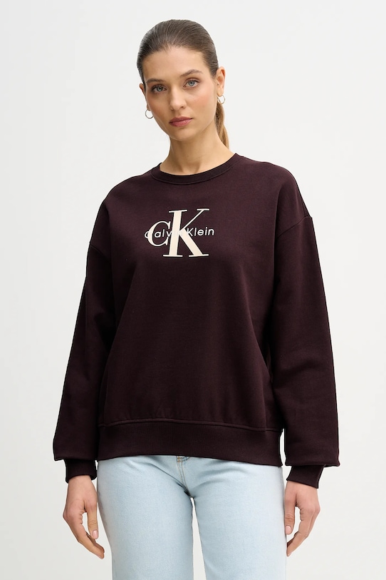 

Толстовка Calvin Klein Jeans, коричневый