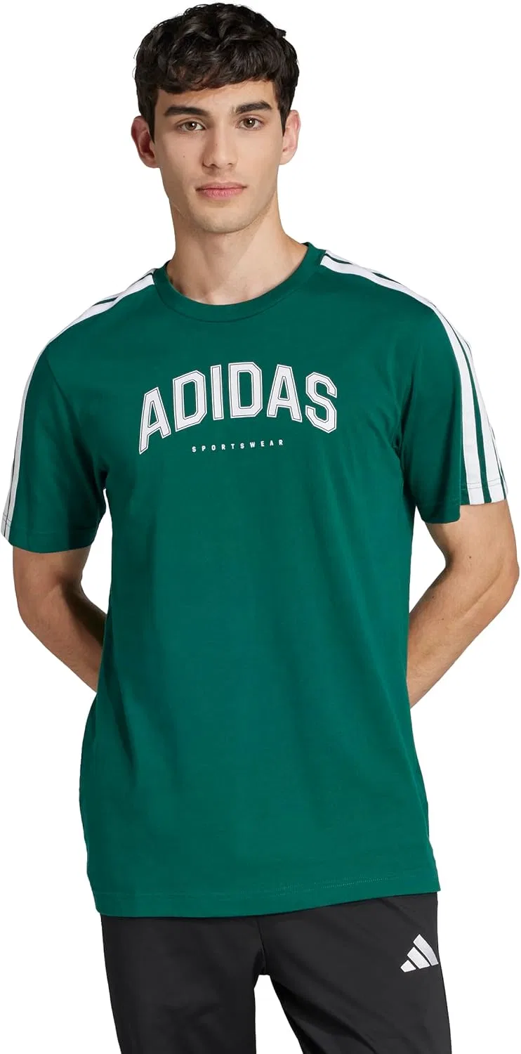 Футболка с графикой adidas Collegiate Green — фото 2