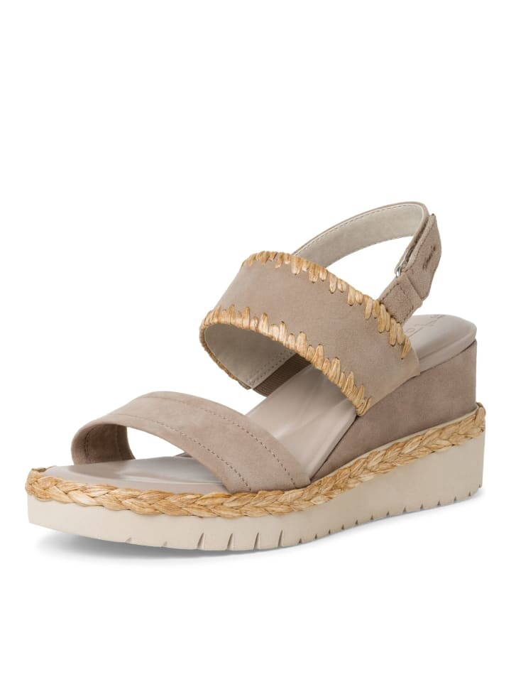 

Сандалии на плоской подошве Tamaris Keilsandaletten, бежевый