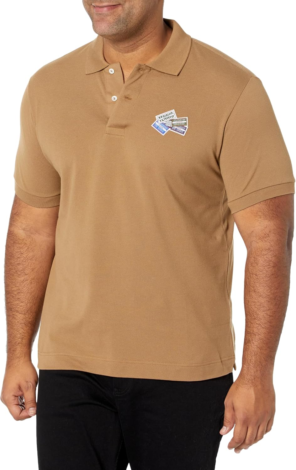 

Мужская поло Lacoste с коротким рукавом и теннисным значком, Cookie