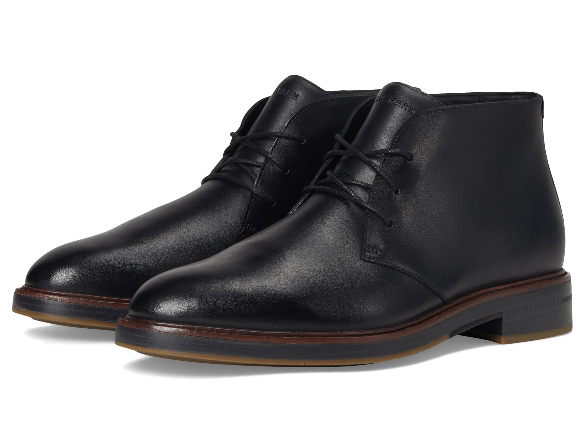 

Ботинки Cole Haan Judson Grand Chukka Boots, цвет Black Waterproof/Black/Black