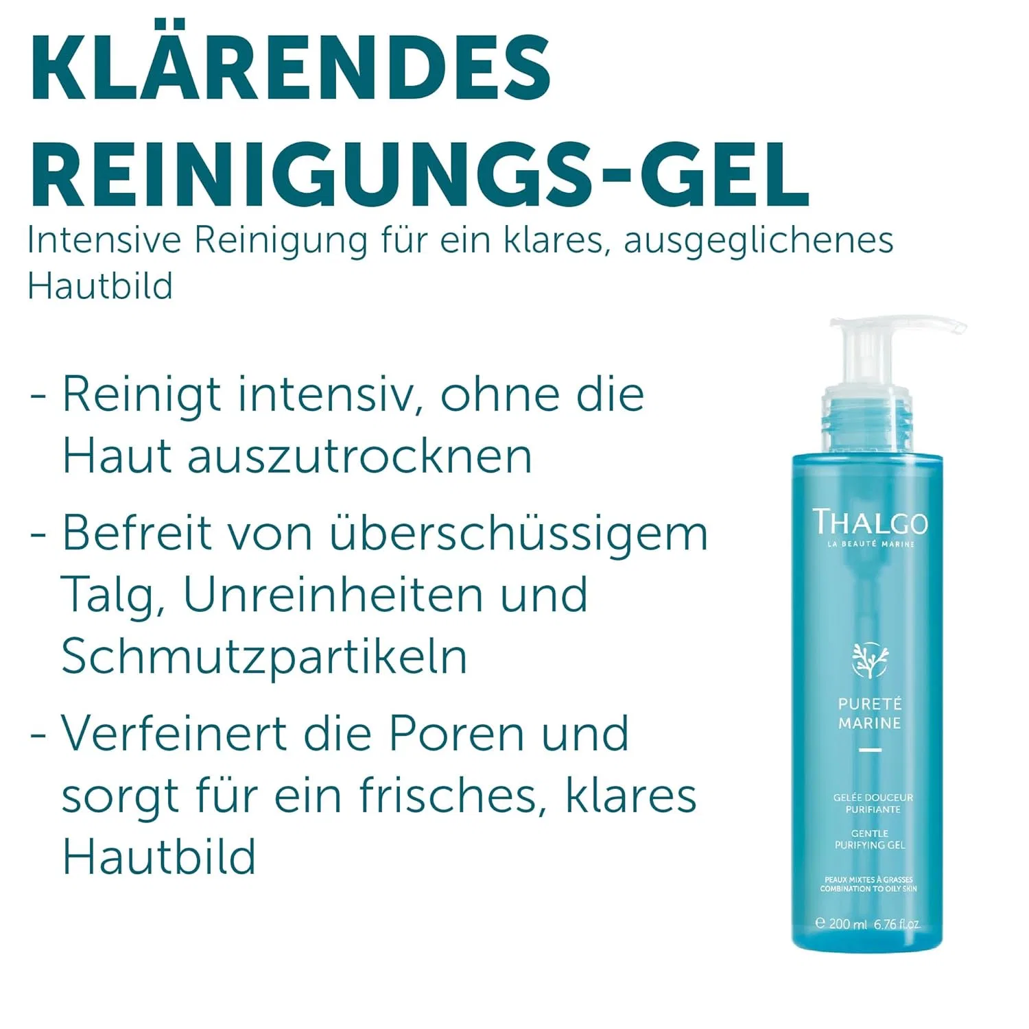 Гель для умывания Thalgo — Очищающий гель «Pureté Marine» от Purifying Cleansing Gel — фото 2