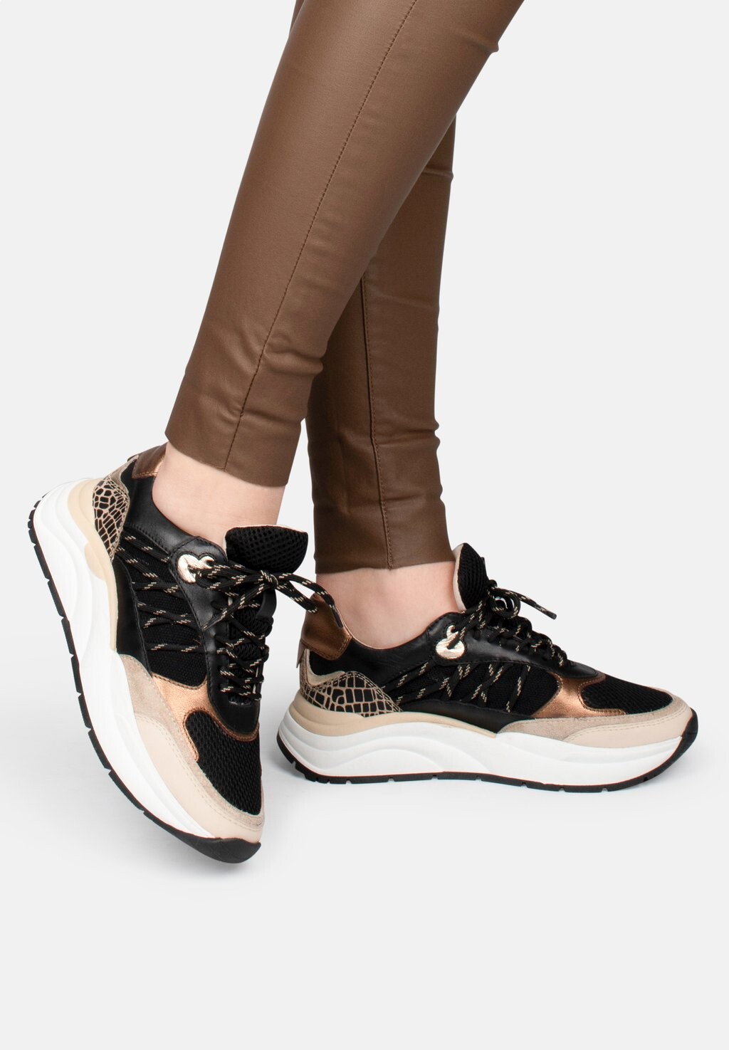 

Полукеды Charu Ps Poelman, цвет beige with combination