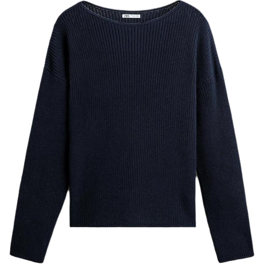 

Трикотажная футболка ZARA Raw White