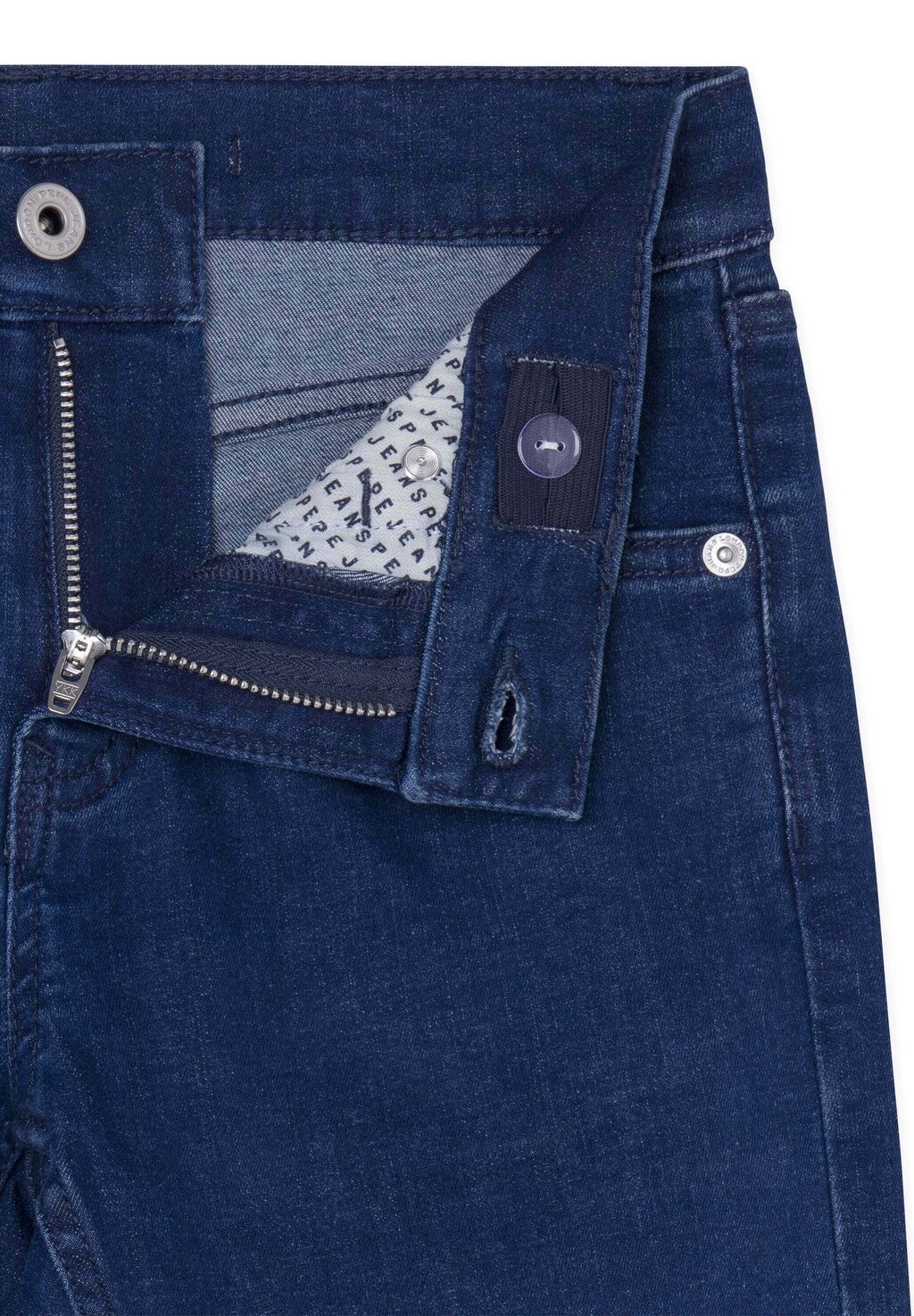 

Джинсы облегающего кроя Pepe Jeans, синий деним