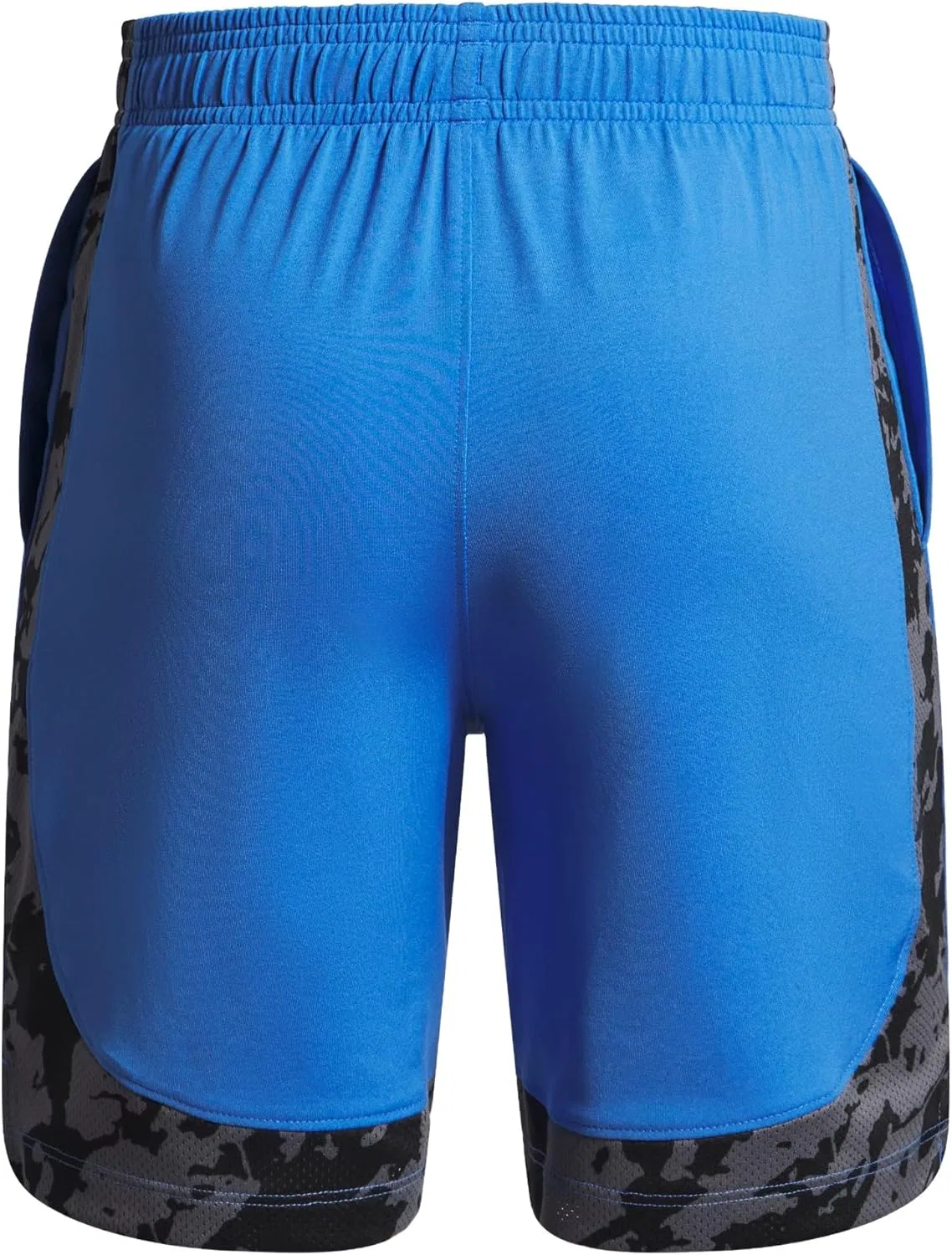 Детские шорты Under Armour Tech Vent Prin Blocked Shorts (для подростков), Blue Atlantis/Black