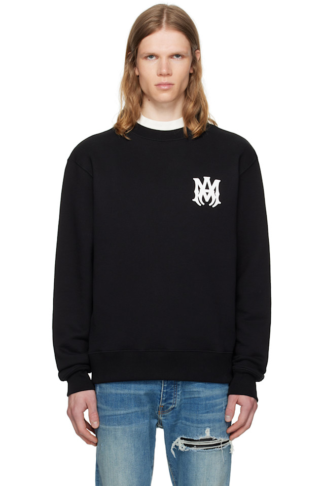 

Свитшот с логотипом Ma core Amiri, черный