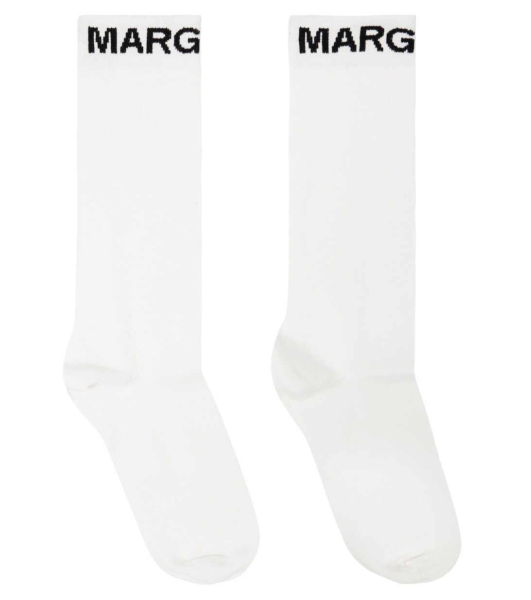 

Носки из смесового хлопка MM6 Maison Margiela, белый