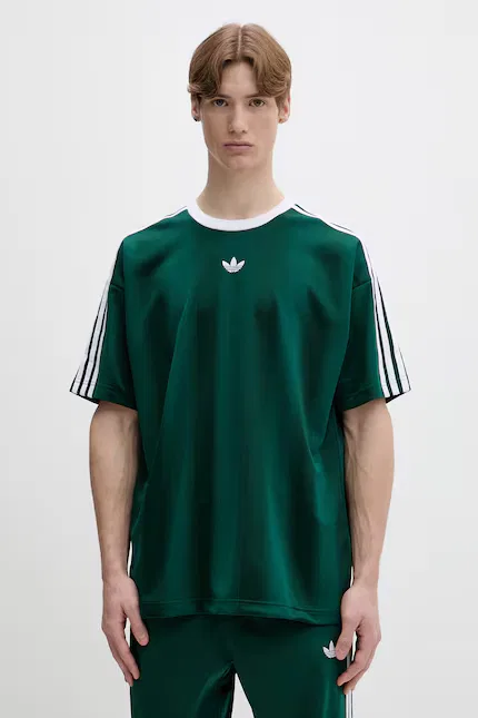 Футболка из полиэстера Adidas Originals, бирюзовый