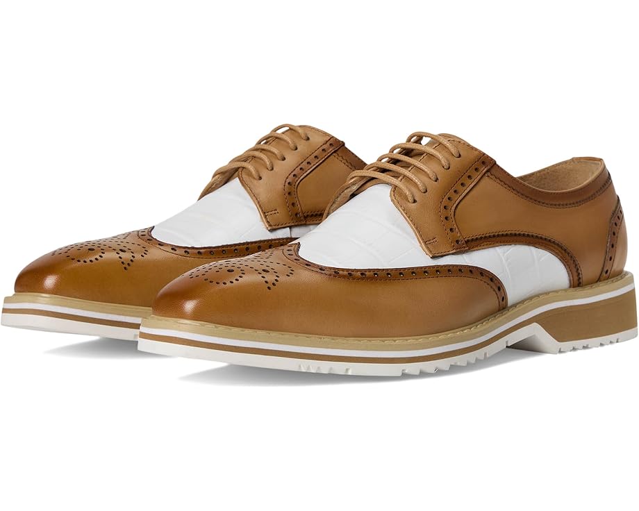 

Оксфорды Stacy Adams Beaumont Wing Tip Lace-Up, цвет Natural Multi