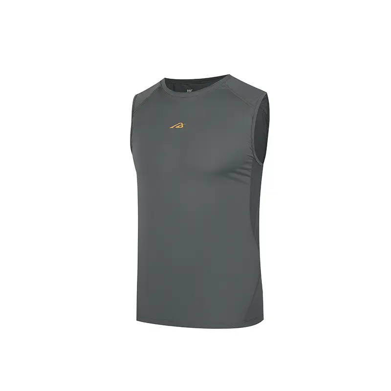 

361° Футболка-майка мужская Gravel Gray с круглым вырезом, тонкая, прямая посадка