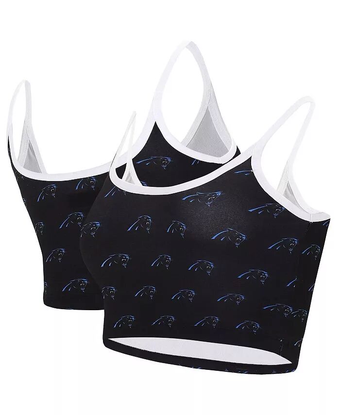 

Женский черный бюстгальтер-бралетт Carolina Panthers Gauge Lounge Concepts Sport