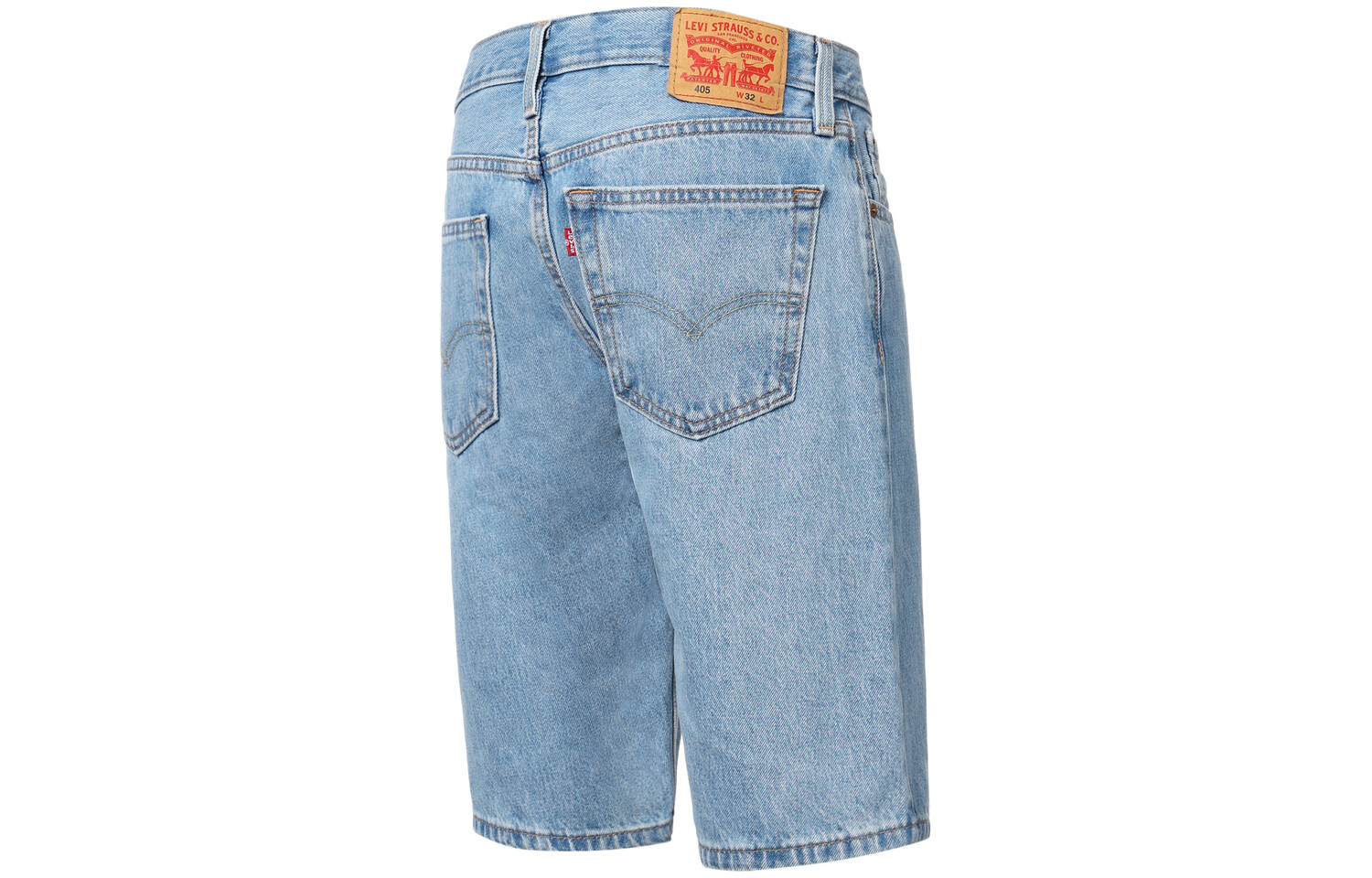 

Джинсовые шорты мужские небесно-голубые Levi’S, голубой