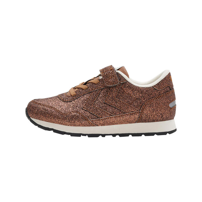 

Кроссовки Reflex Glitter для девочек Athleisure, легкие и легкие HUMMEL, цвет braun