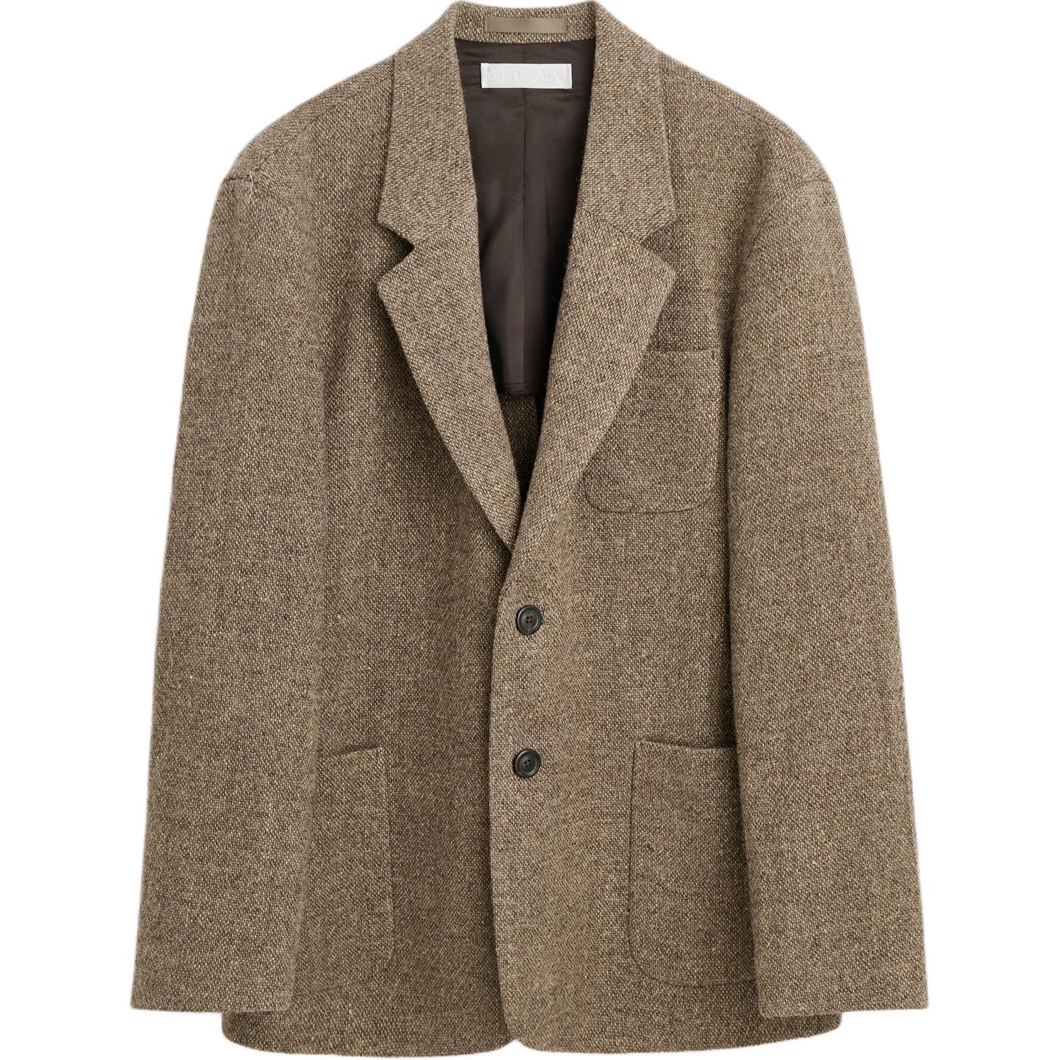 

Блейзер на пуговицах Embrace OUR LEGACY, коричневый