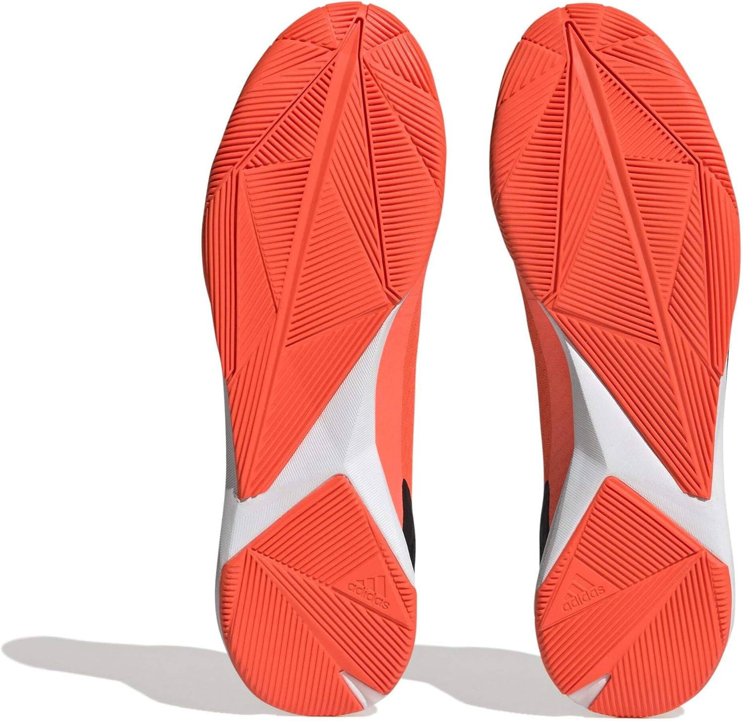 Кроссовки Adidas Unisex Accuracy.3 без шнурков для твердого грунта, черный/оранжевый — фото 4