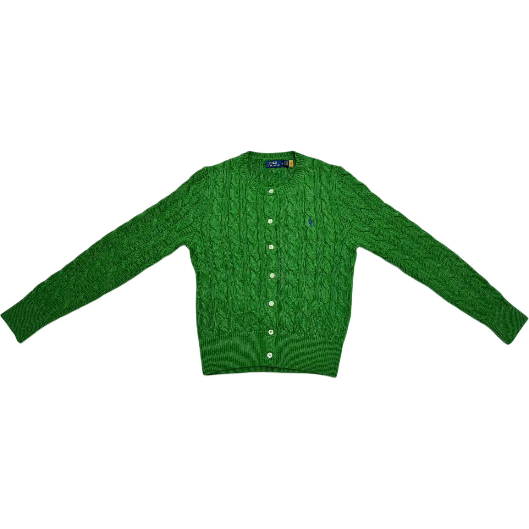 

SS25 Вязаный топ для женщин Polo Ralph Lauren, зеленый