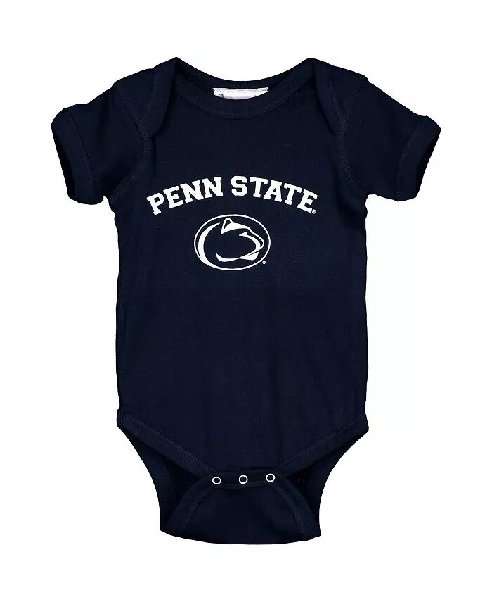 

Боди для мальчиков и девочек с логотипом Penn State Nittany Lions, темно-синий Two Feet Ahead