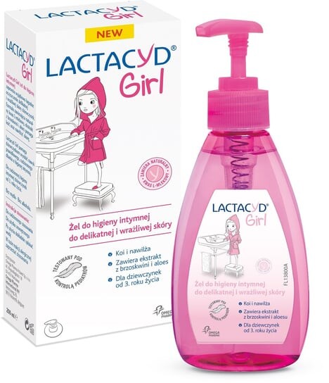 

Гель для интимной гигиены для девочек, 200 мл Lactacyd, Girl