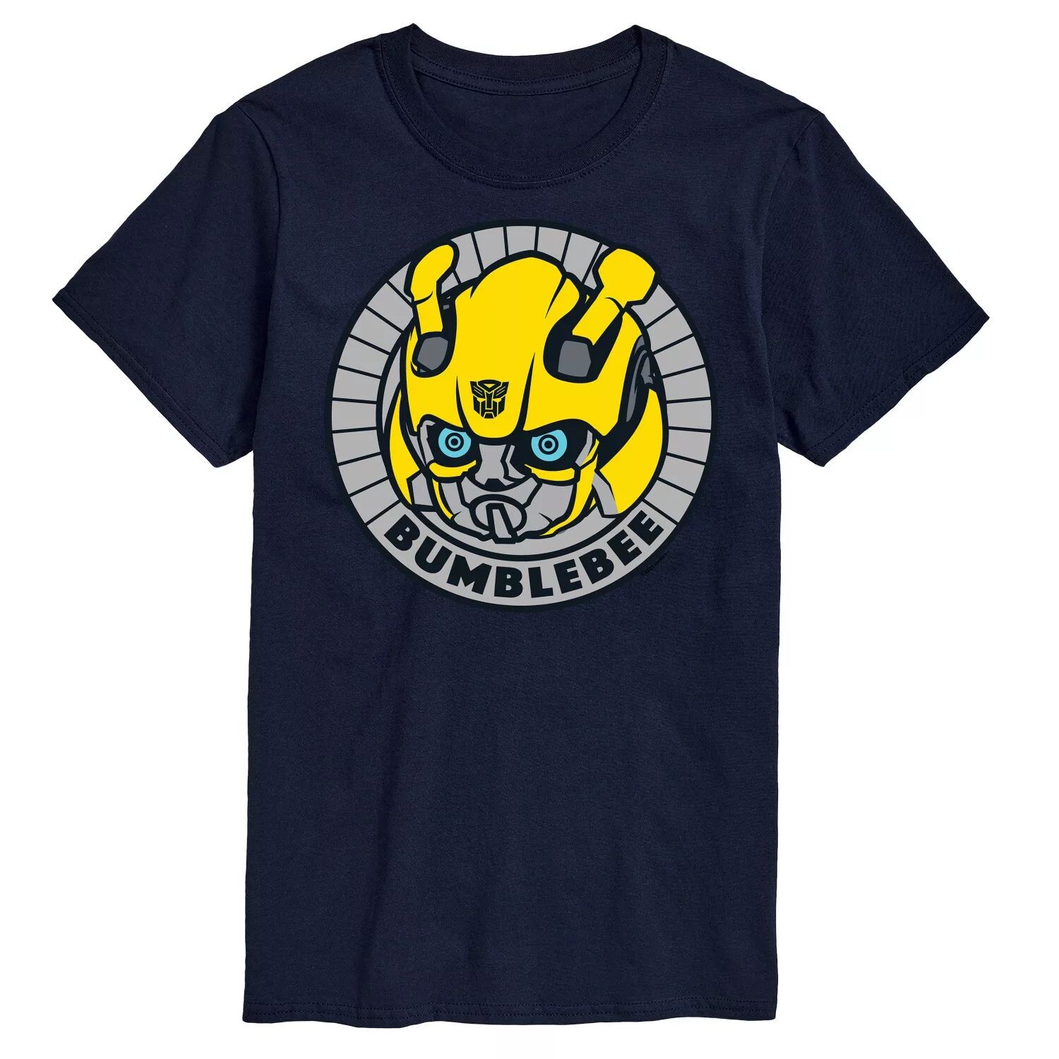 

Футболка с изображением значка Big & Tall Transformers Bumblebee Licensed Character, синий