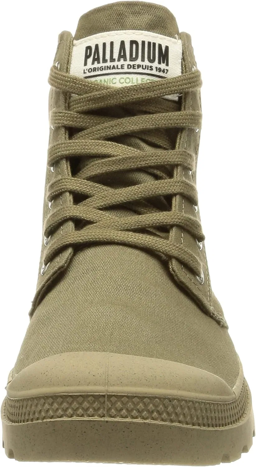 Кроссовки-ботинки Palladium Unisex Pampa Hi Organic II, Beige — фото 2