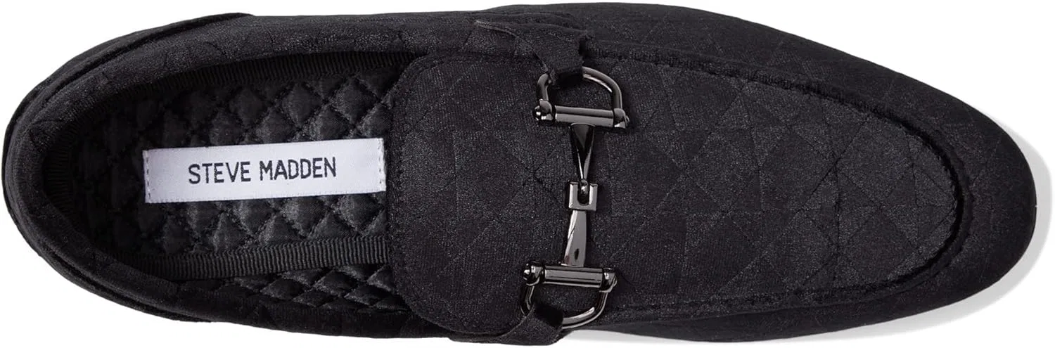 Лоферы с отделкой Steve Madden, Black Velvet — фото 3