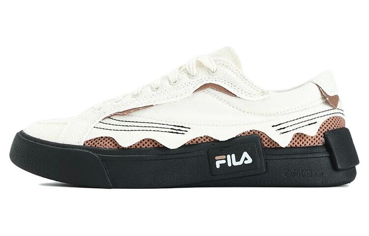 

Женские туфли POP Canvas с низким верхом, черного/белого/коричневого цвета Fila Fusion