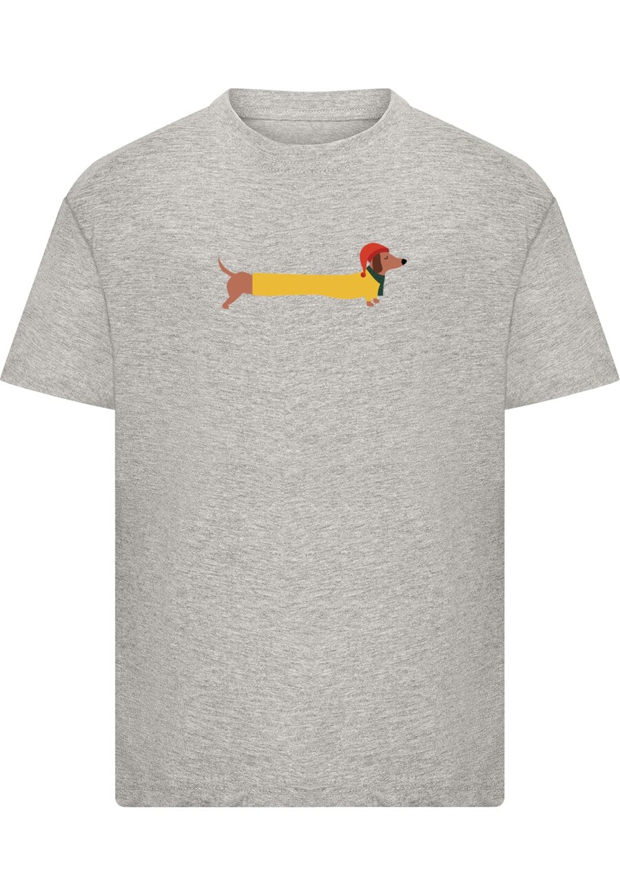 

Рубашка обычного кроя Merchcode Christmas Dog, серый