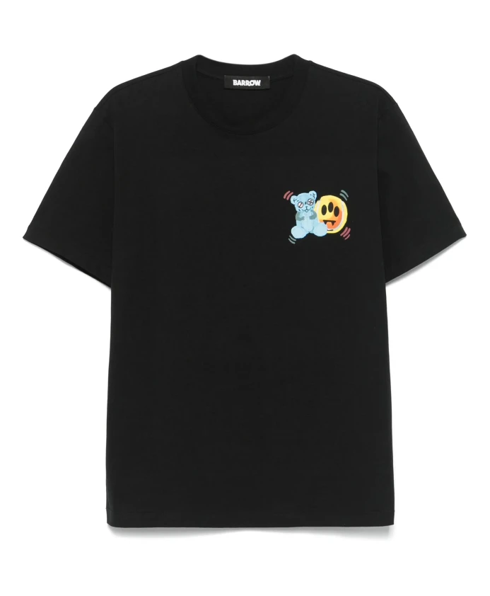 

Черная базовая футболка Barrow, черный