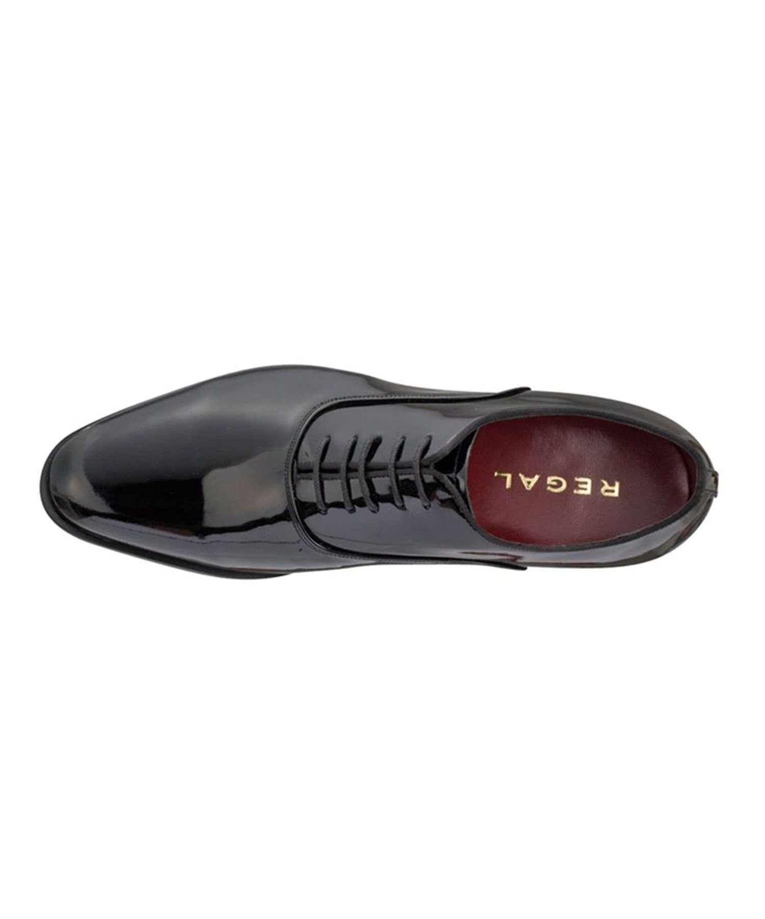 Деловые туфли Regal 426R с гладким носком, черные, из лакированной кожи. Regal, black — фото 2