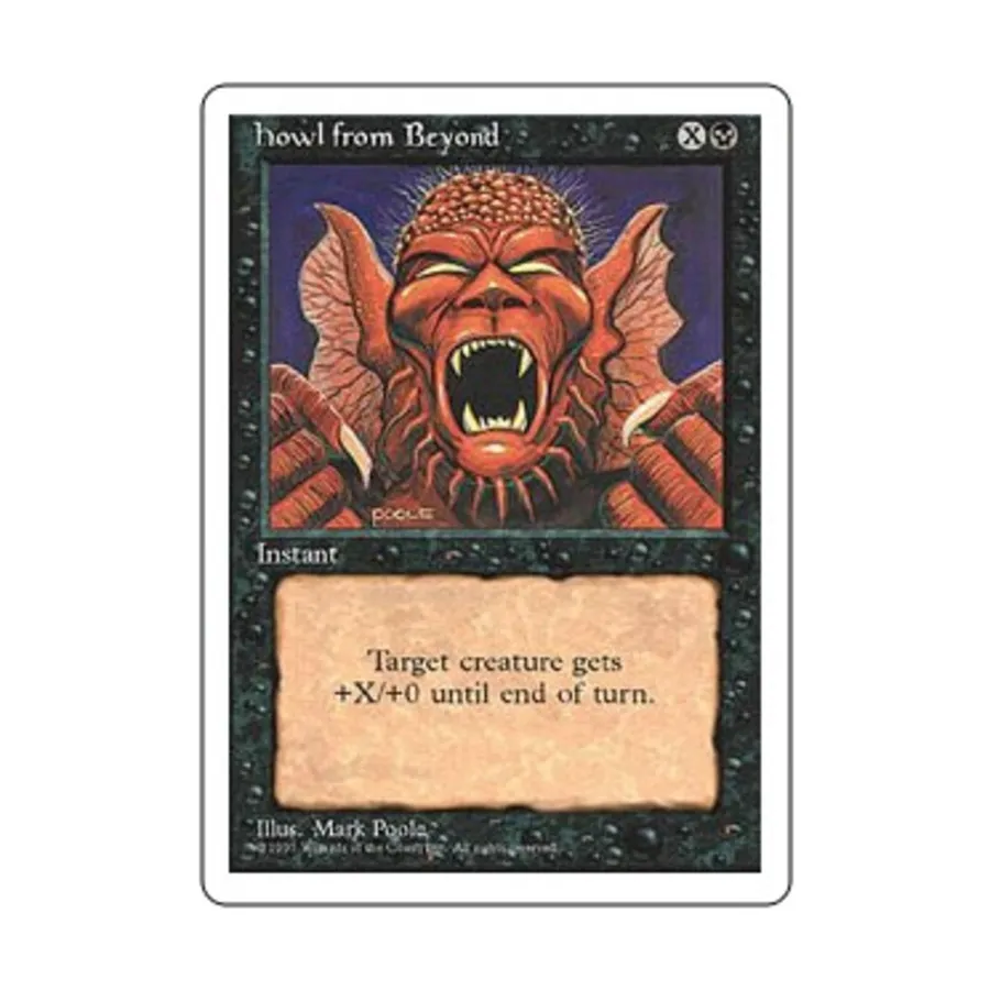 

CCG Вой из-за пределов (С), MTG - 4th Edition