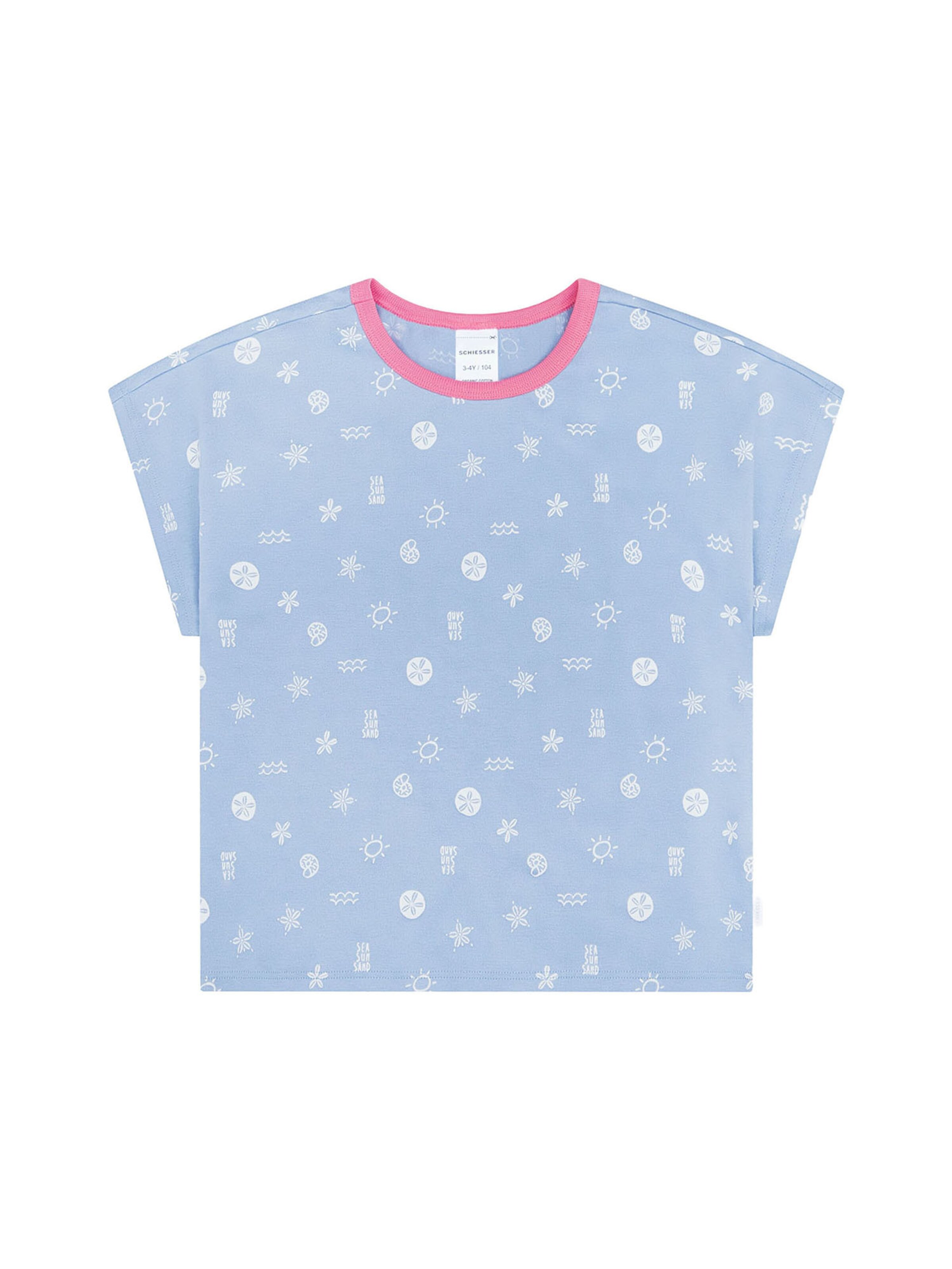SCHIESSER Пижама 'Kids Nightwear' в синем, светло-голубом — фото 3