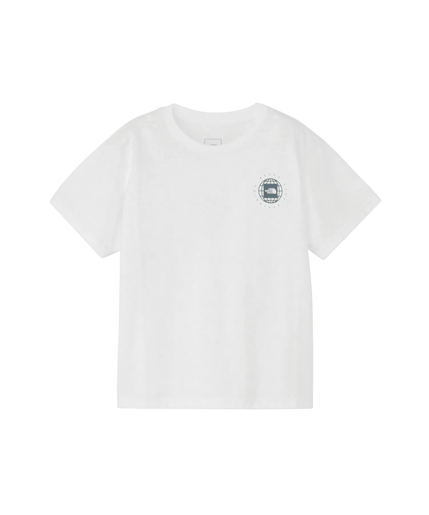 Детская футболка The North Face с принтом Geo Square Logo