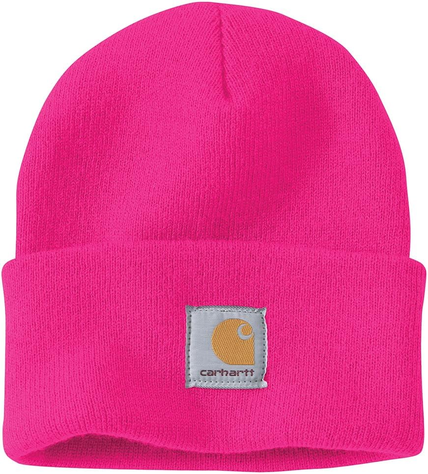 

Carhartt мужская вязаная шапка с манжетом, Pink Glow