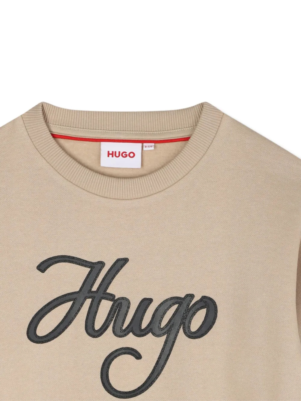 HUGO KIDS толстовка с логотипом, нейтральный — фото 3