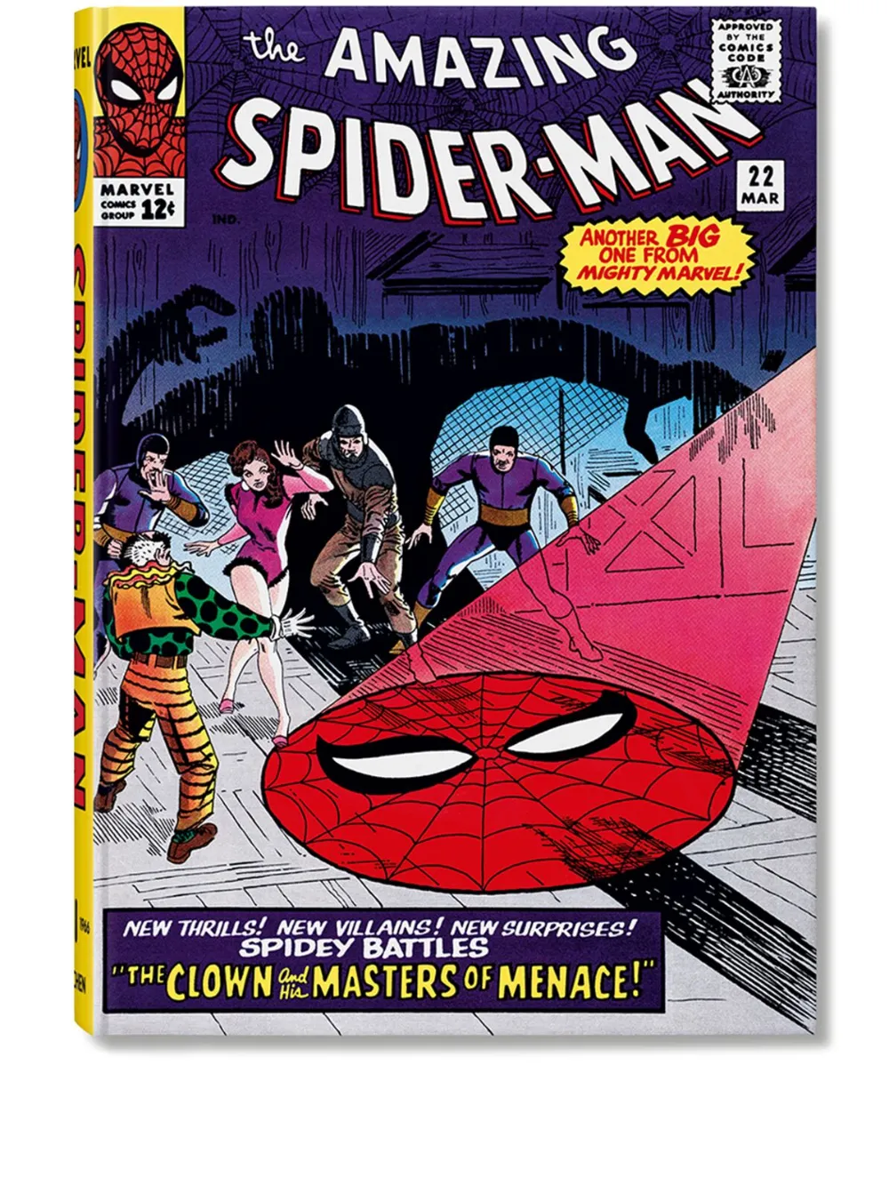 

Книга Marvel Comics Library. Spider-Man. Vol. 2. 1965-1966 Taschen, синий