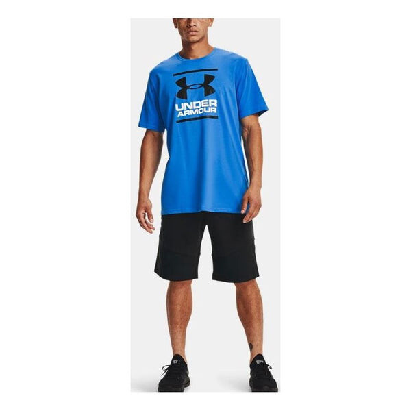 

Футболка men's gl foundation casual round neck sports breathable short sleeve blue Under Armour, синий
