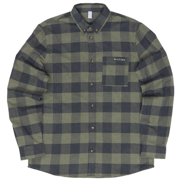 

Клетчатая фланелевая рубашка - рубашка Mazine, мультиколор