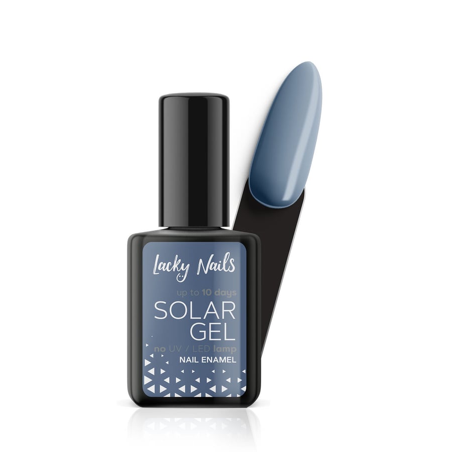 

ГЕЛЬ-ЛАК ДЛЯ НОГТЕЙ LACKY NAILS SOLAR, 28 HARLOW SKY 10 МЛ inna