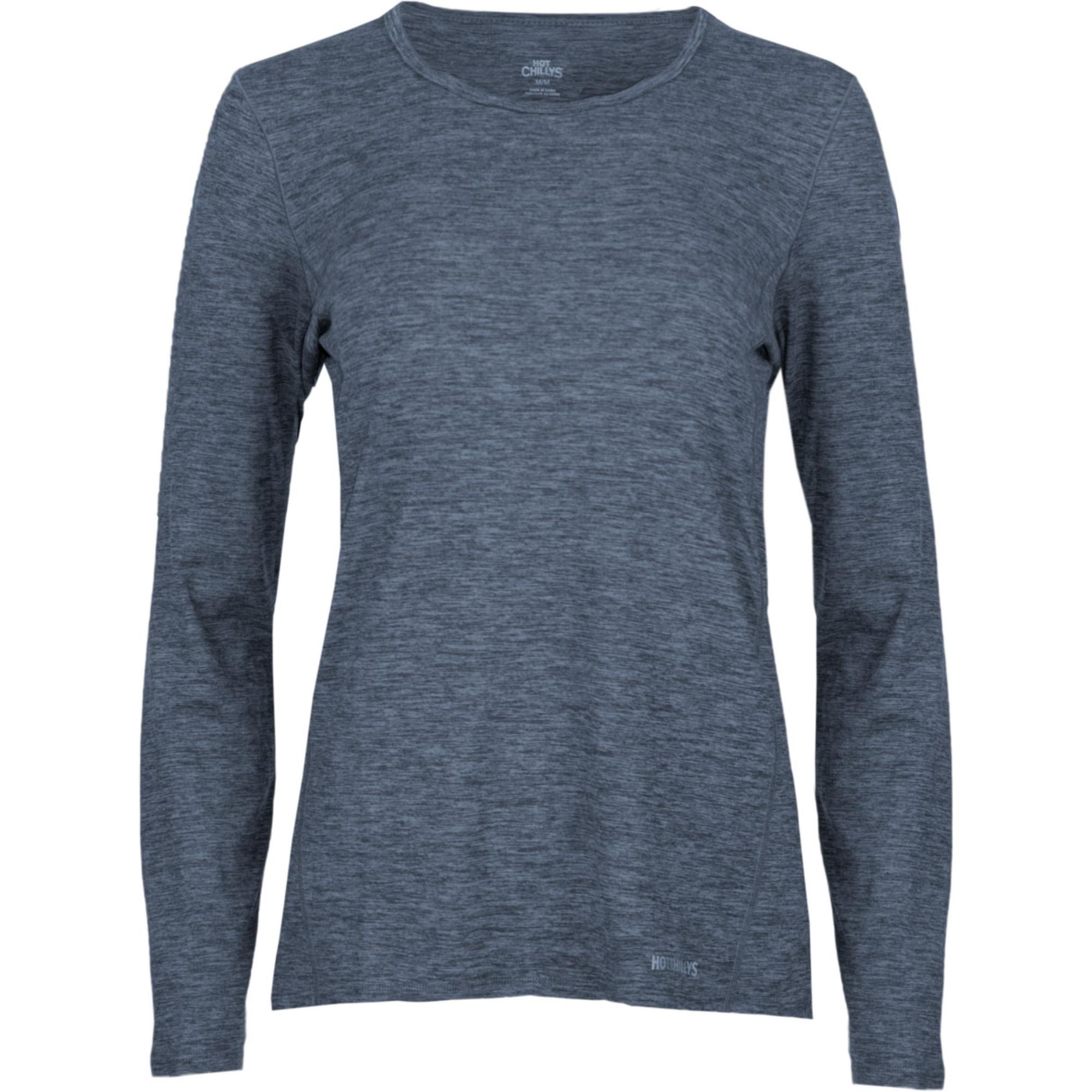 

Женская футболка-футболка с круглым вырезом Clima-Tek Hot Chillys, Nightfall Heather