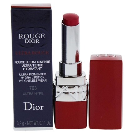 

Губная помада Dior Rouge Dior Ultra Rouge 763 Ultra Hype, 0,11 унции