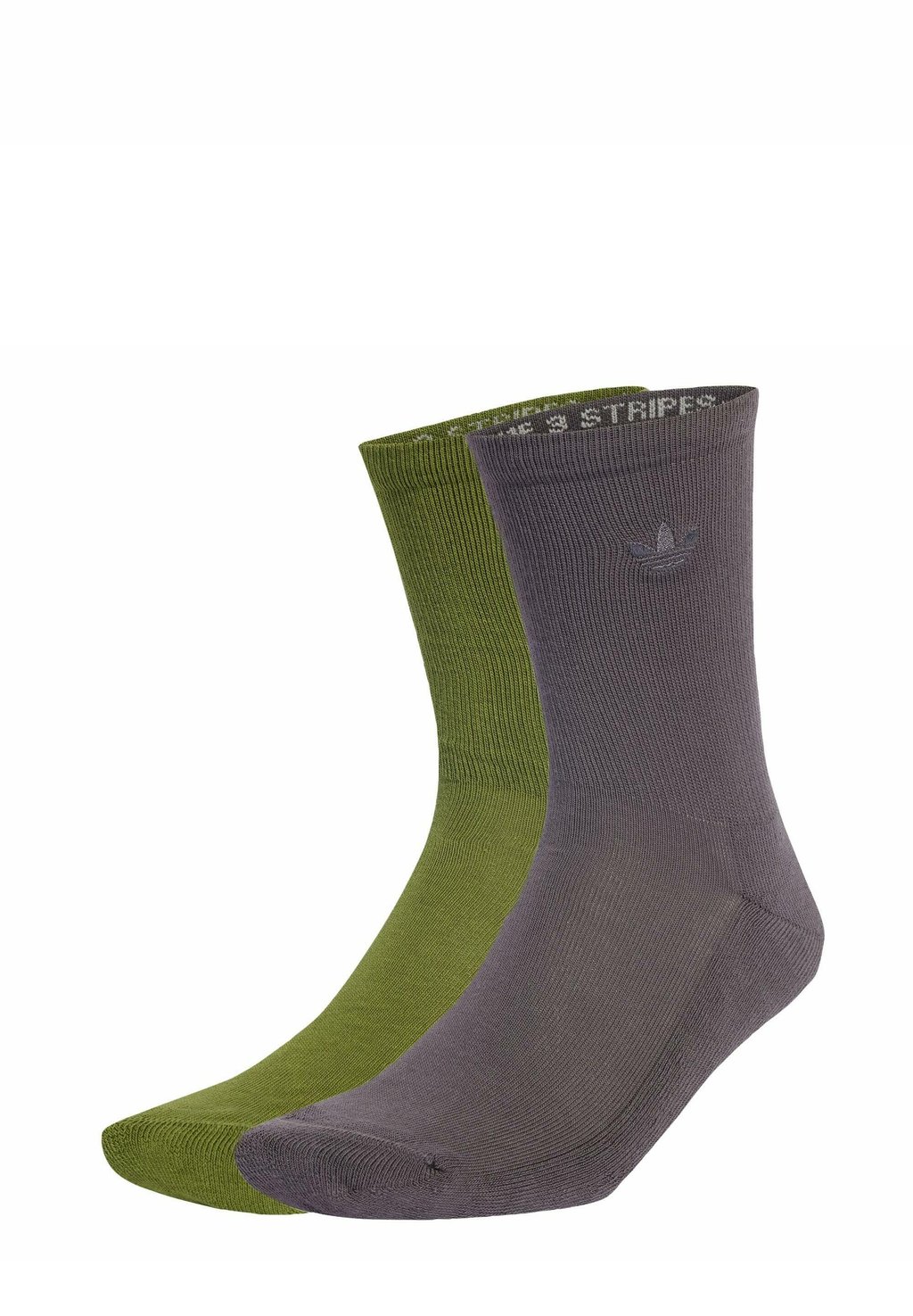 

Носки TWO-TONED CREW 2 PACK Adidas Originals, зеленый