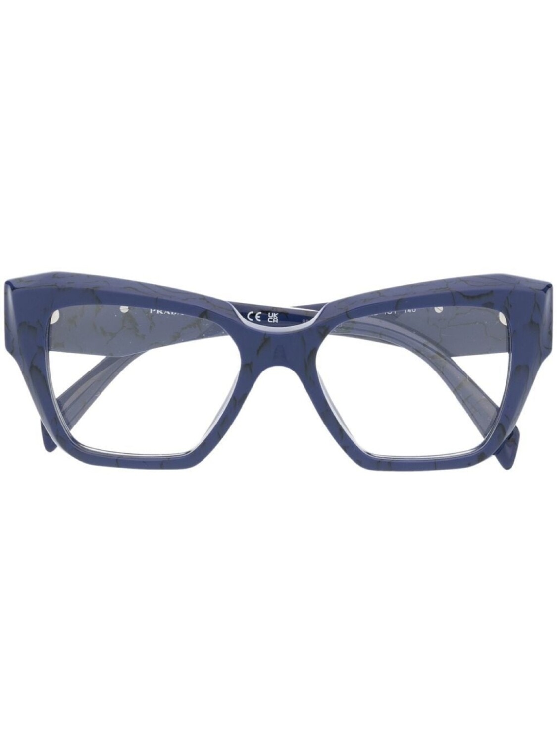 

Prada Eyewear очки с логотипом, синий