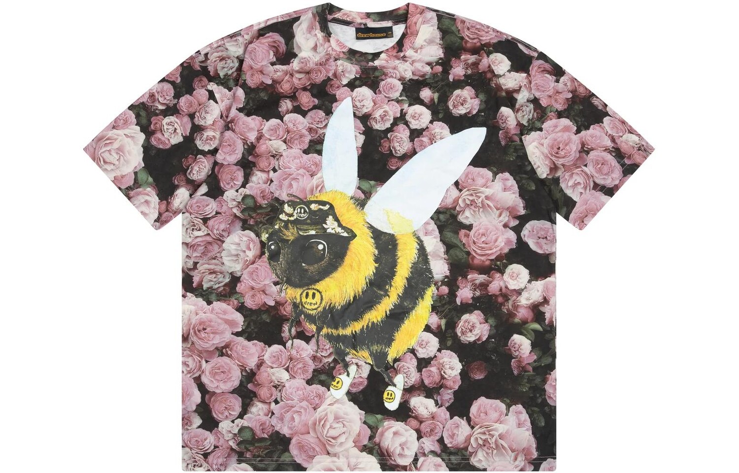 

Футболка Smiley Collection унисекс розовая Drew House, розовый