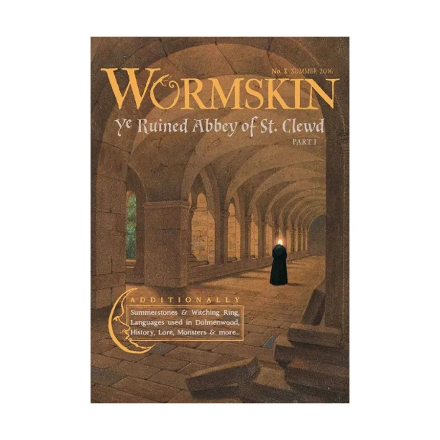 

#3 "Ruined Abbey of St. Clewd, Summerstones, Languages", Wormskin, мягкая обложка