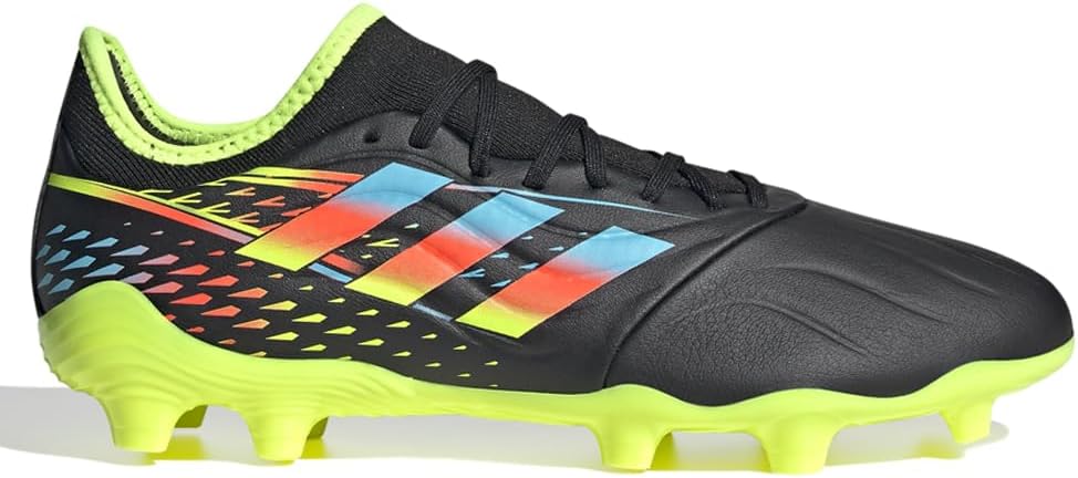 Мужские футбольные бутсы Adidas Copa Pure Injection 3 для твердого грунта, черный/желтый — фото 2