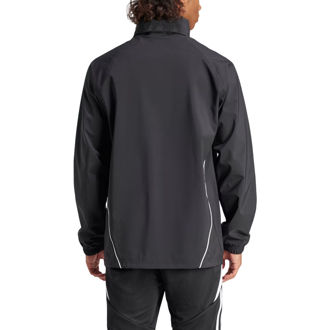 Дождевая куртка Adidas Tiro 24 'Черно-белая' — фото 3